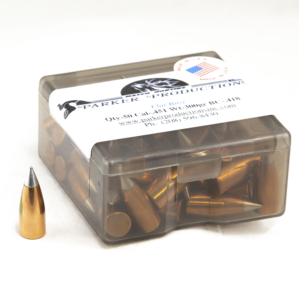 Parker Matchhunter MZ Bullet (50 Count) .50 Cal 300 Gr | Gunwerks